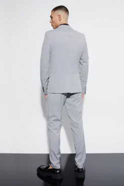 boohooMAN Veste de costume super skinny à simple boutonnage<Homme Costumes Et Tenues Formelles