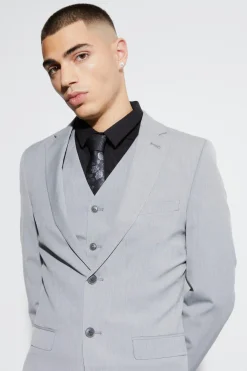 boohooMAN Veste de costume super skinny à simple boutonnage<Homme Costumes Et Tenues Formelles