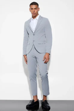 boohooMAN Veste de costume super skinny à simple boutonnage<Homme Costumes Et Tenues Formelles