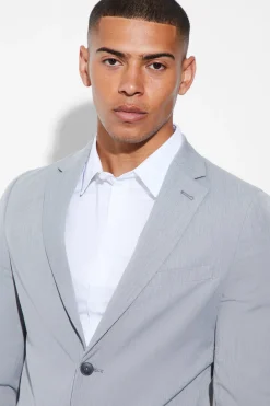 boohooMAN Veste de costume super skinny à simple boutonnage<Homme Costumes Et Tenues Formelles