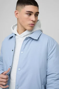 Veste d'entraîneur en nylon, coupe régulière