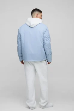 Veste d'entraîneur en nylon, coupe régulière