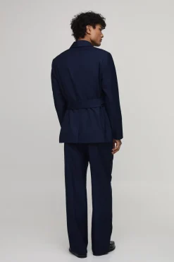 Veste De Smoking Ajustée Coupe Décontractée