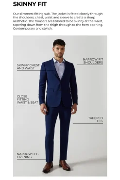 Veste de Smoking Coupe Ajustée Noire