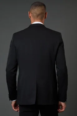 Burton Veste de Smoking e à Col Châle Ajustée en Jacquard<Homme Costumes Et Tenues Formelles