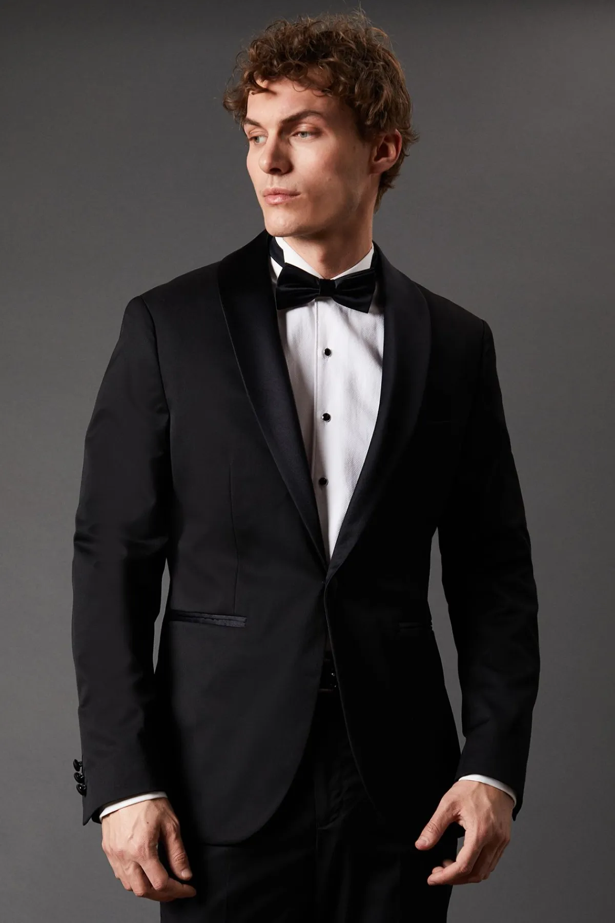 Burton Veste de Smoking e Coupe Ajustée Col Châle<Homme Costumes Et Tenues Formelles
