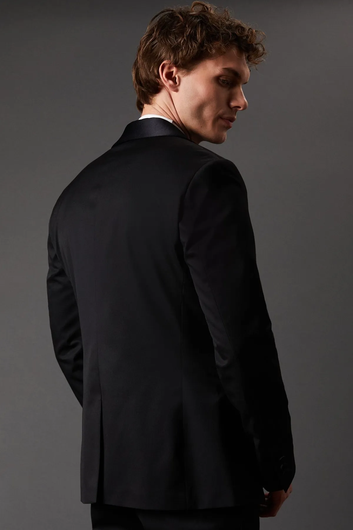 Burton Veste de Smoking e Coupe Ajustée Col Châle<Homme Costumes Et Tenues Formelles