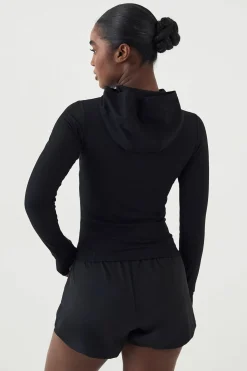 Veste de Sport à Casynthétiqueche DSGN Studio Ultra Sculpt Côtelée avec Fermeture Éclair