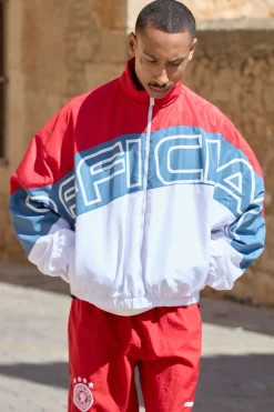 Veste De Sport Color Block Oversize Officielle