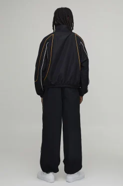 Veste De Sport Colour Block Oversize Pour Homme