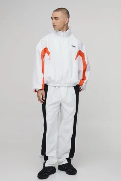 Veste De Sport Colour Block Oversize Officielle