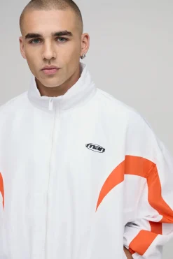 Veste De Sport Colour Block Oversize Officielle