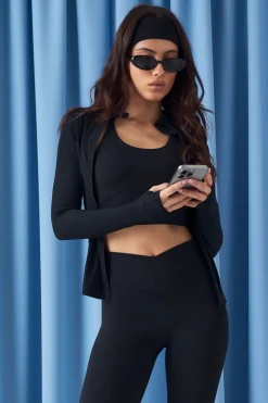 DSGN Studio Veste de Sport Ultra Sculpt avec Détails de Coutures Côtelées<Femme Vêtements De Sport|Dsgn Studio