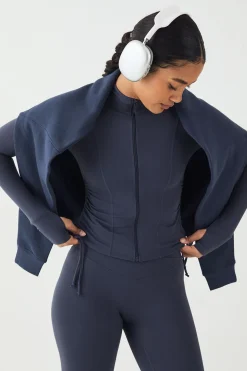 Veste de Sport DSGN Studio Ultra Sculpt à Détails Froncés sur les Côtés