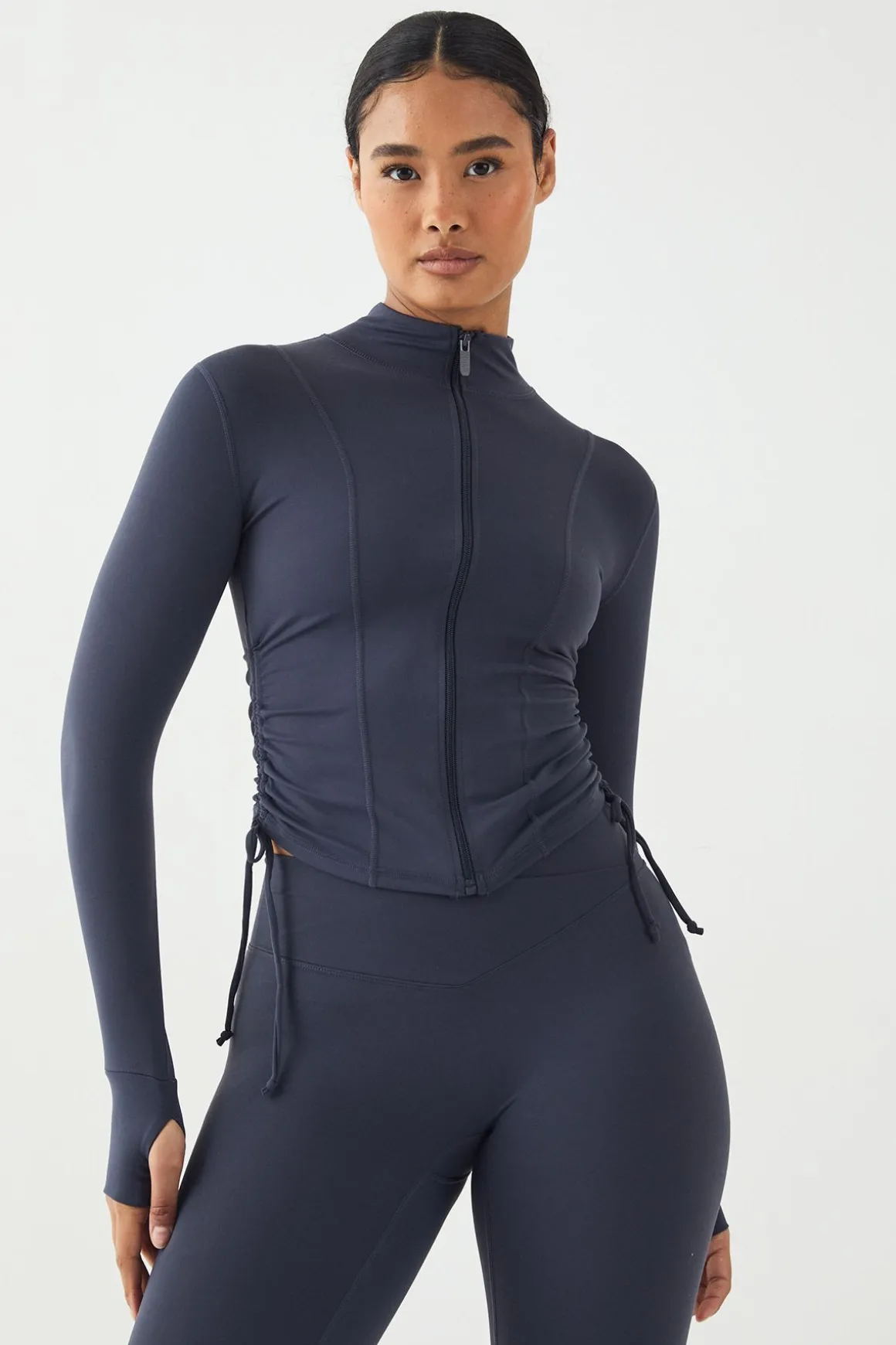 Veste de Sport DSGN Studio Ultra Sculpt à Détails Froncés sur les Côtés