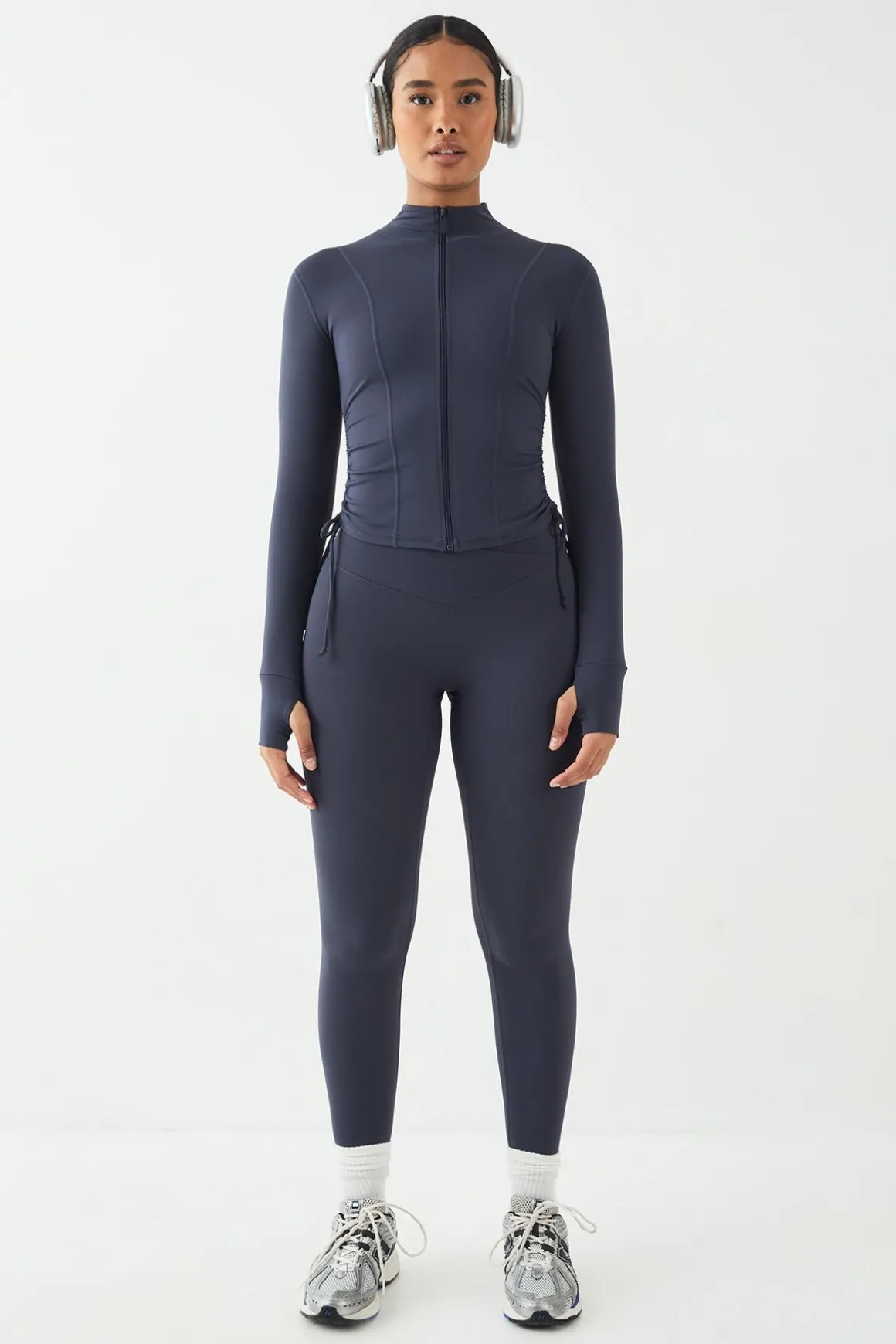 Veste de Sport DSGN Studio Ultra Sculpt à Détails Froncés sur les Côtés