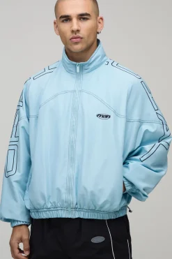 Veste De Sport Graphique Surdimensionnée À Grande Échelle Officielle