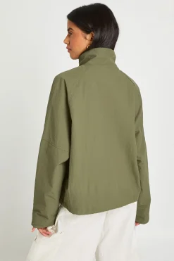 boohoo Veste De Survêtement Cargo À Enfiler Par La Tête<Femme Vestes & Manteaux|Manteaux Et Vestes D’Automne