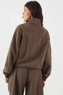 DSGN Studio Veste de Survêtement à Col Montant<Femme Dsgn Studio|Tops