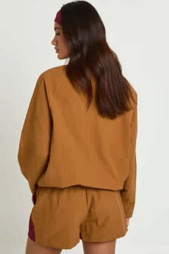 boohoo Veste De Survêtement À Enfiler À Panneaux<Femme Manteaux Et Vestes D’Automne|Vestes & Manteaux