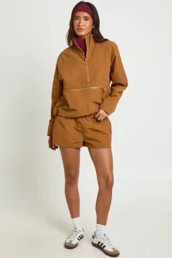 boohoo Veste De Survêtement À Enfiler À Panneaux<Femme Manteaux Et Vestes D’Automne|Vestes & Manteaux