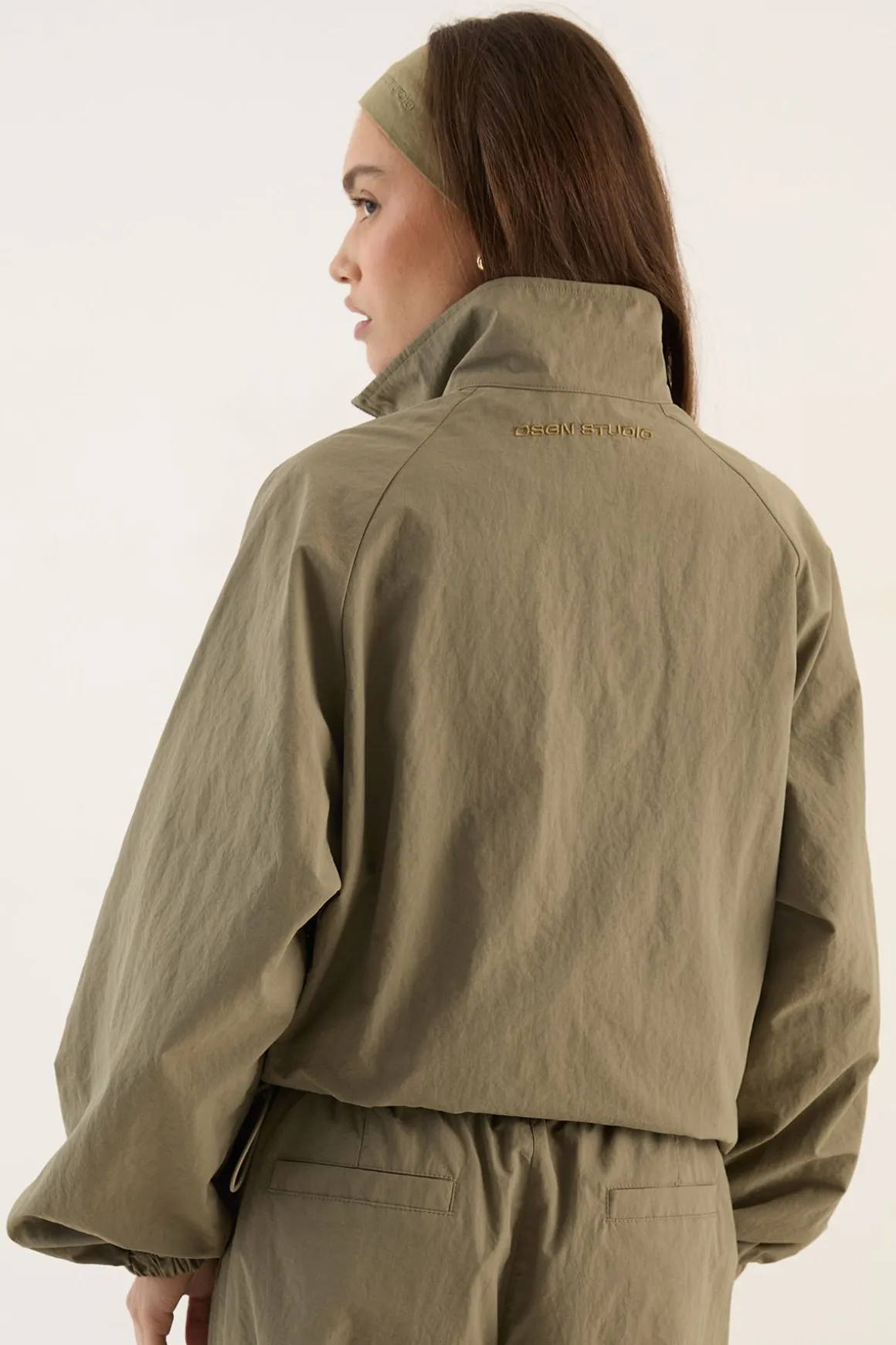 Veste De Survêtement Zippée À Col Montant Dsgn Studio