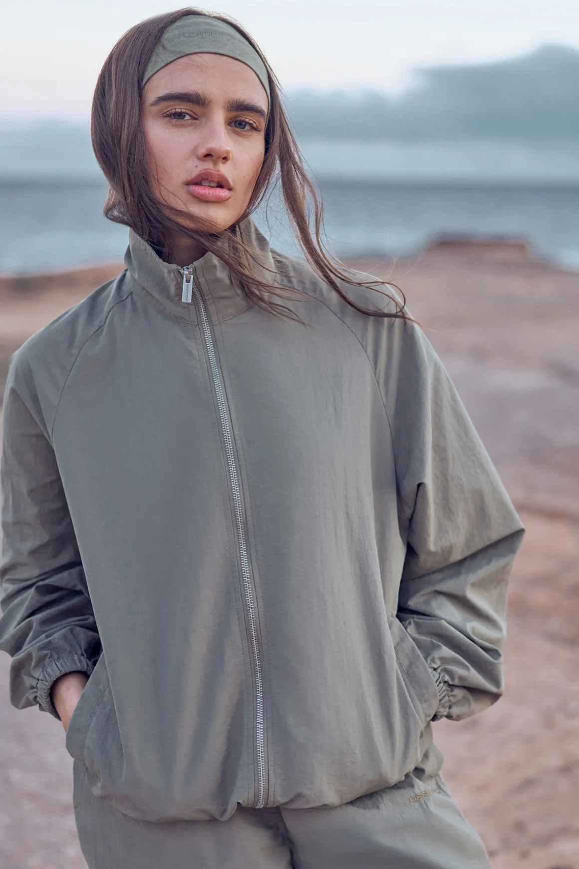 Veste De Survêtement Zippée À Col Montant Dsgn Studio