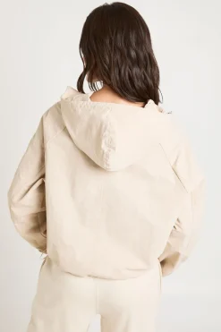 Veste De Survêtement Zippée En Nylon