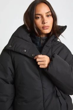 boohoo Veste doudoune à col cheminée court<Femme Doudounes|Vestes & Manteaux