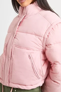 boohoo Veste Doudoune Col Montant<Femme Doudounes|Vestes & Manteaux
