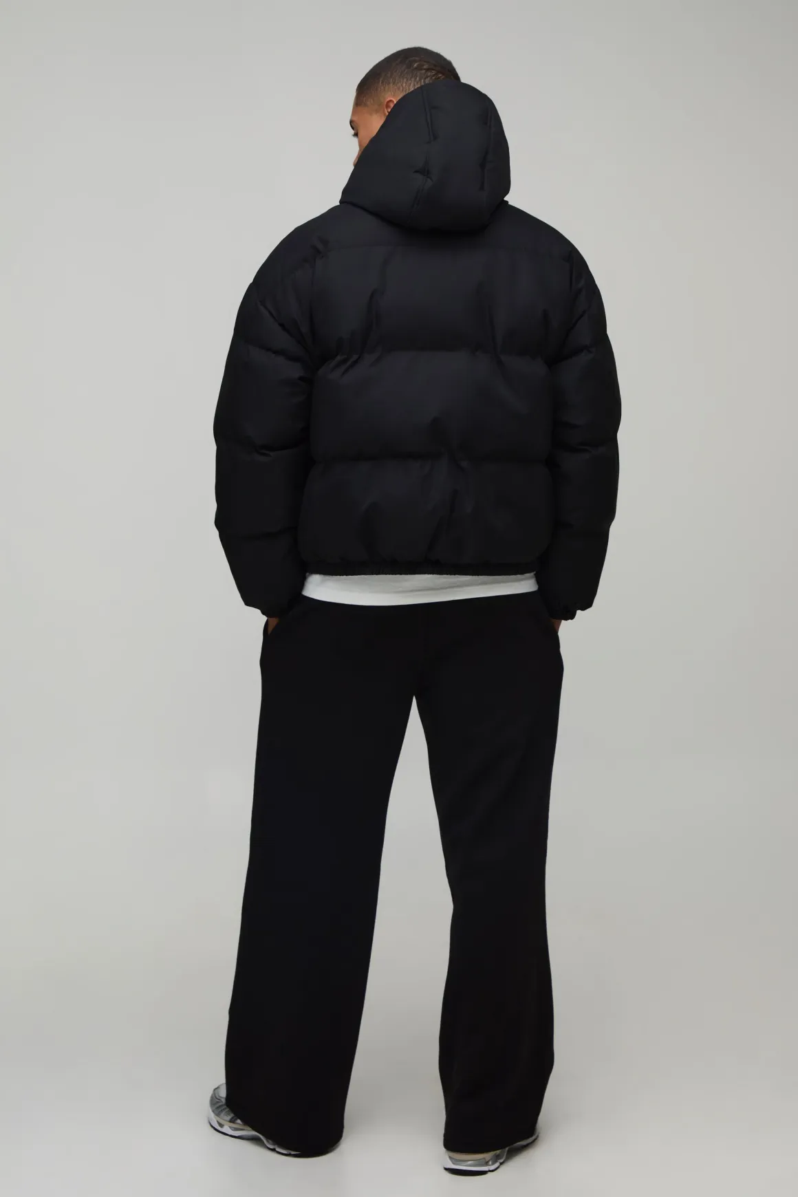 Veste Doudoune Matelassée À Casynthétiqueche Essentielle Mi-saison Coupe Regular Homme
