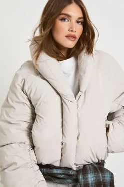 Veste doudoune raccourcie