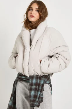 Veste doudoune raccourcie