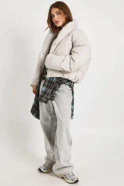 Veste doudoune raccourcie