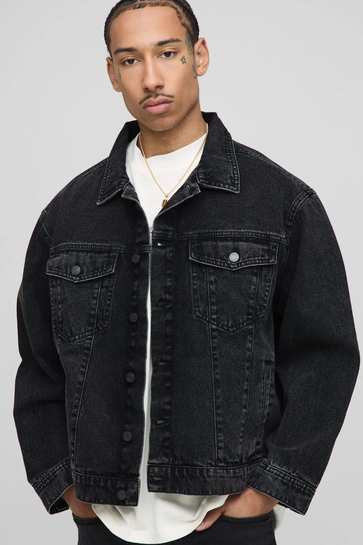 Veste en jean classique