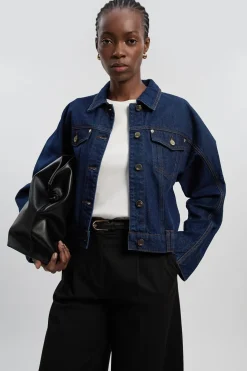 Veste en Jean Courte