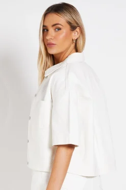 Dorothy Perkins Veste En Jean Courte Et Ample<Femme Denim|Vestes & Manteaux
