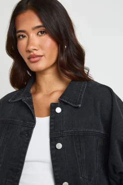 Veste En Jean À Manches Ballon
