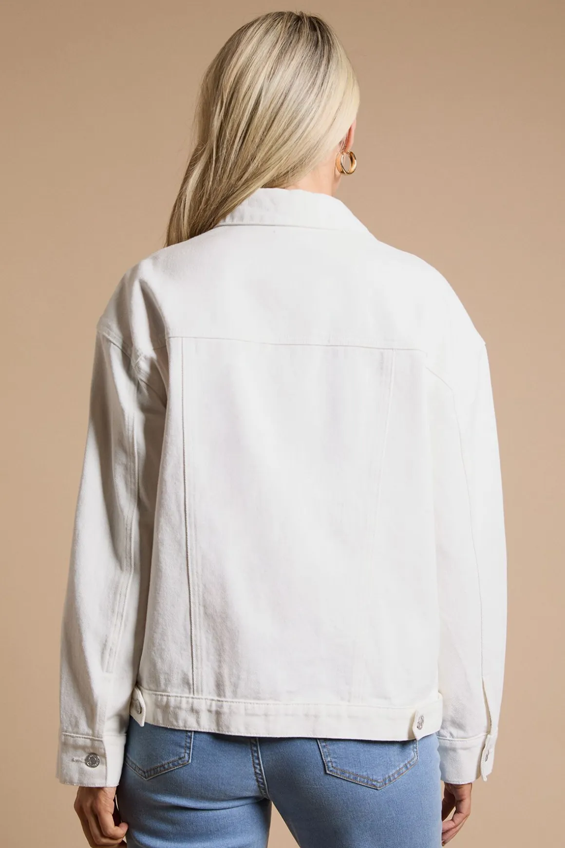 Veste En Jean Oversize