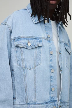 Veste En Jean Oversize Boxy Essentielle