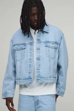 Veste En Jean Oversize Boxy Essentielle