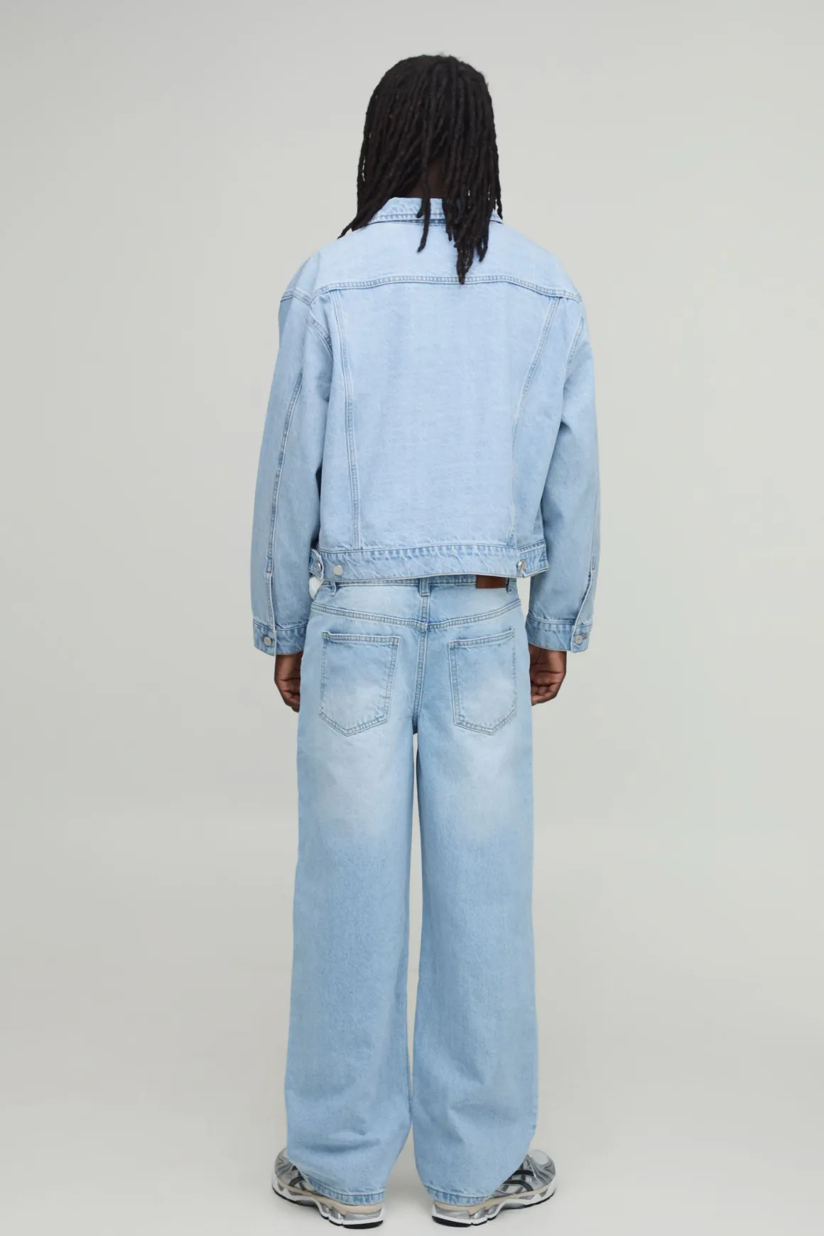 Veste En Jean Oversize Boxy Essentielle