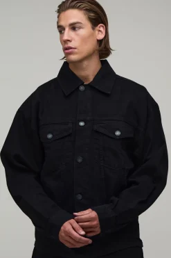 Veste en Jean Oversize Coordonnée