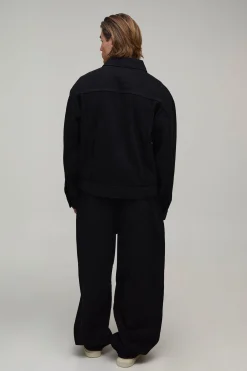 Veste en Jean Oversize Coordonnée