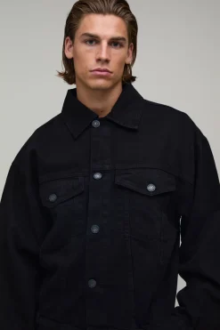 Veste en Jean Oversize Coordonnée