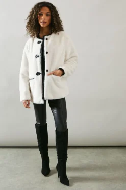 Wallis Veste en synthétique avec Détails synthétique<Femme Manteaux Et Vestes D’Automne|Vestes & Manteaux