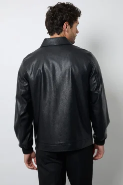 Veste En Synthétique Noir