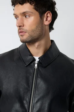 Veste En Synthétique Noir