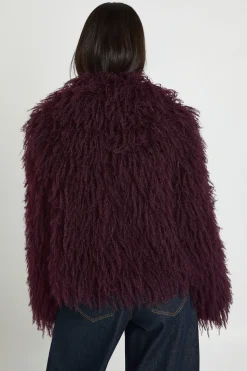 Veste En Synthétique Shaggy