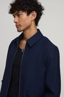 Veste Harrington Ajustée À Fermeture Éclair Coordonnée